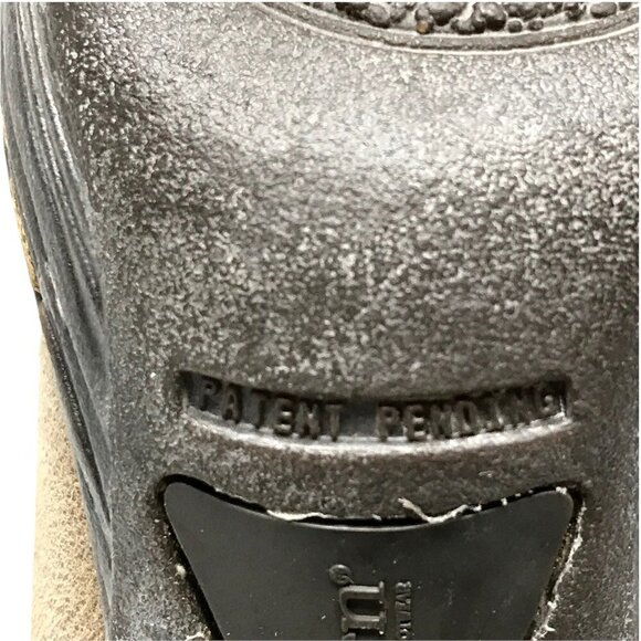 Born Womens Riding Boots W22441 Brown Leather Block Heel Zip Buckle Straps 9 - Picture 11 of 12